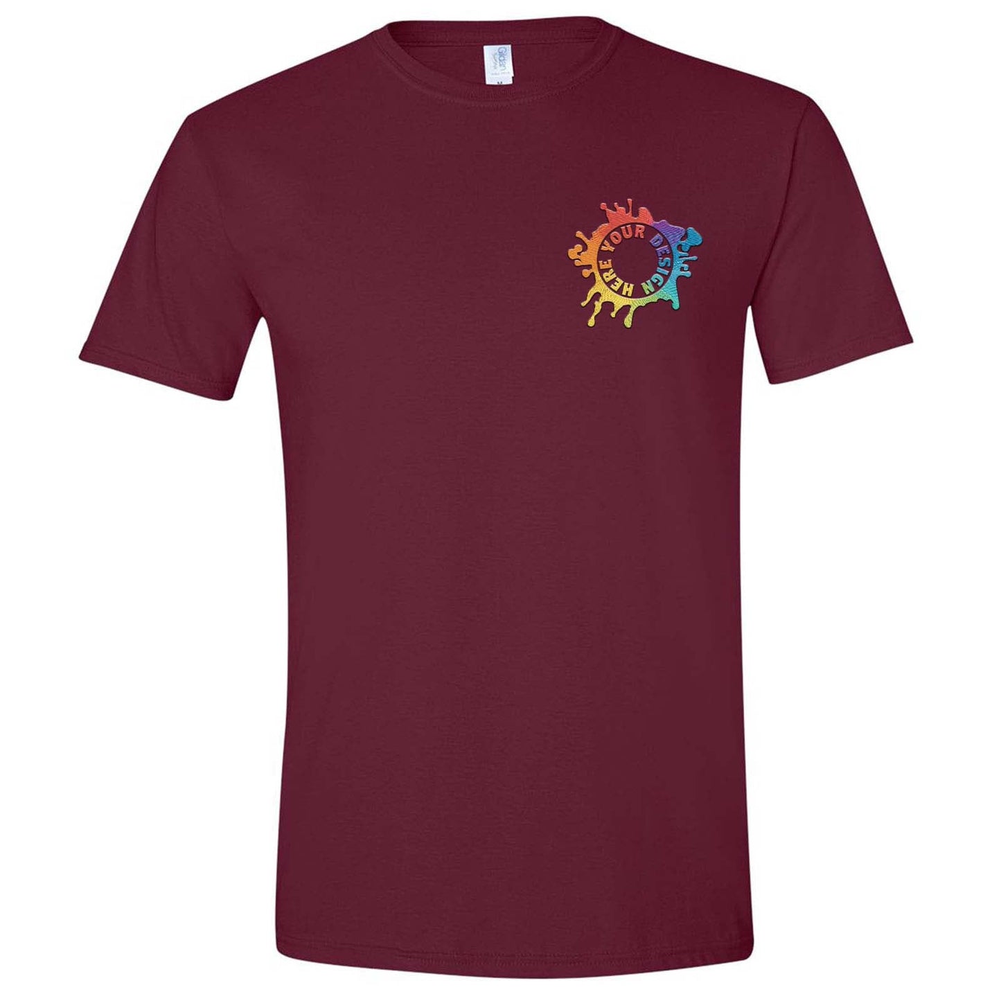 Gildan Softstyle® Unisex 100% Cotton T-Shirt Embroidery - Mato & Hash