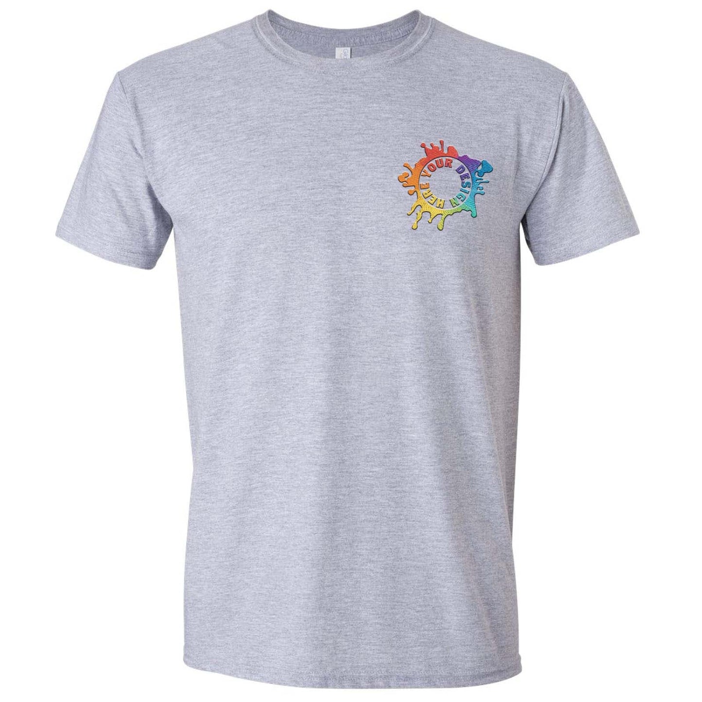Gildan Softstyle® Unisex 100% Cotton T-Shirt Embroidery - Mato & Hash