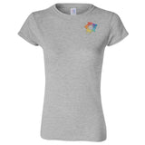 Gildan Softstyle® Women's 100% Cotton T-Shirt Embroidery