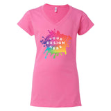 Gildan Softstyle Women's 100% Cotton V-Neck T-Shirt