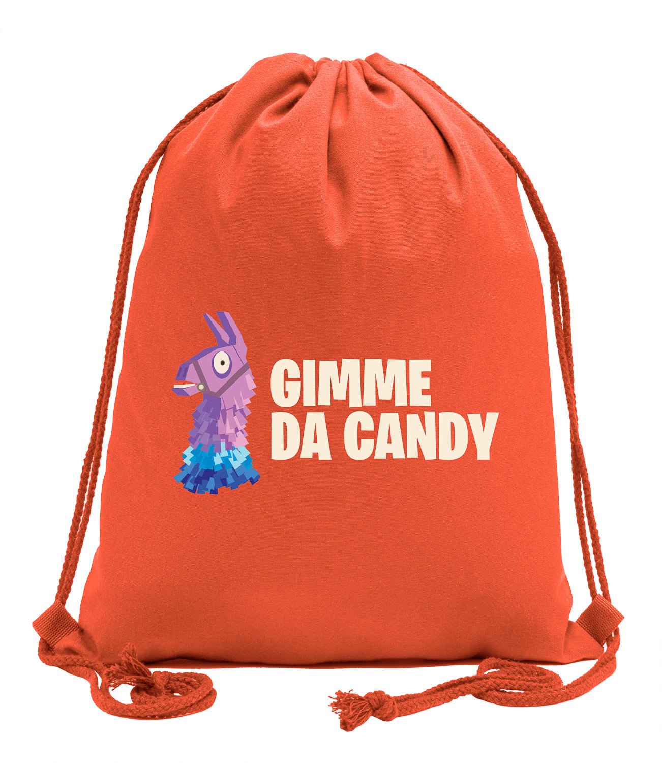 Gimme da Candy Cotton Halloween Drawstring Bag - Mato & Hash