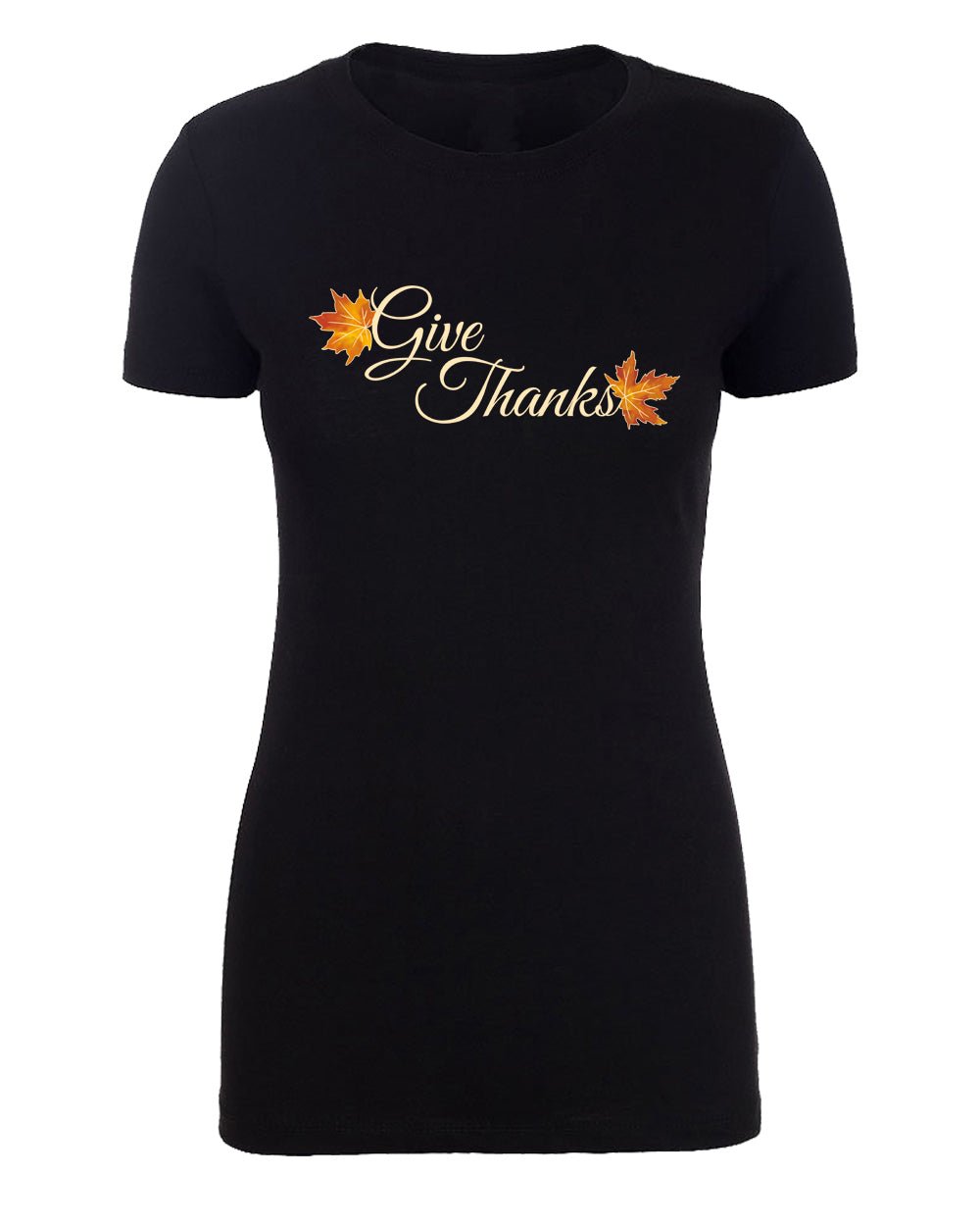 Give Thanks Womens Thanksgiving T Shirts - Mato & Hash