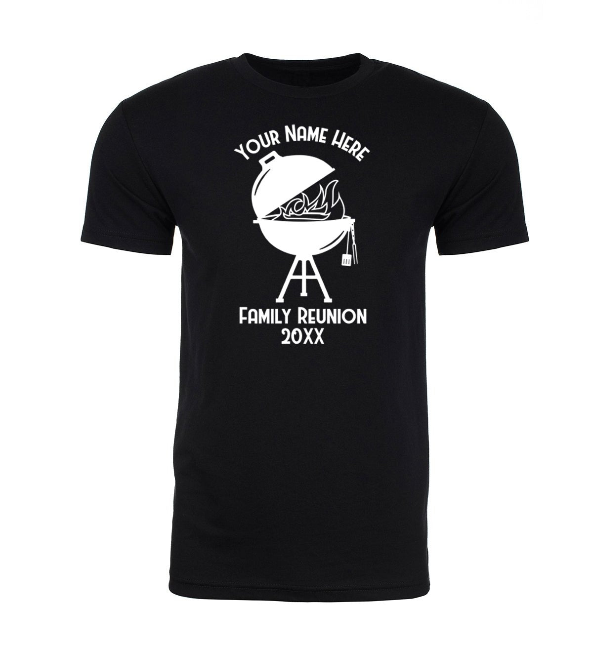 Grill + Custom Name & Year Family Reunion Unisex T Shirts - Mato & Hash