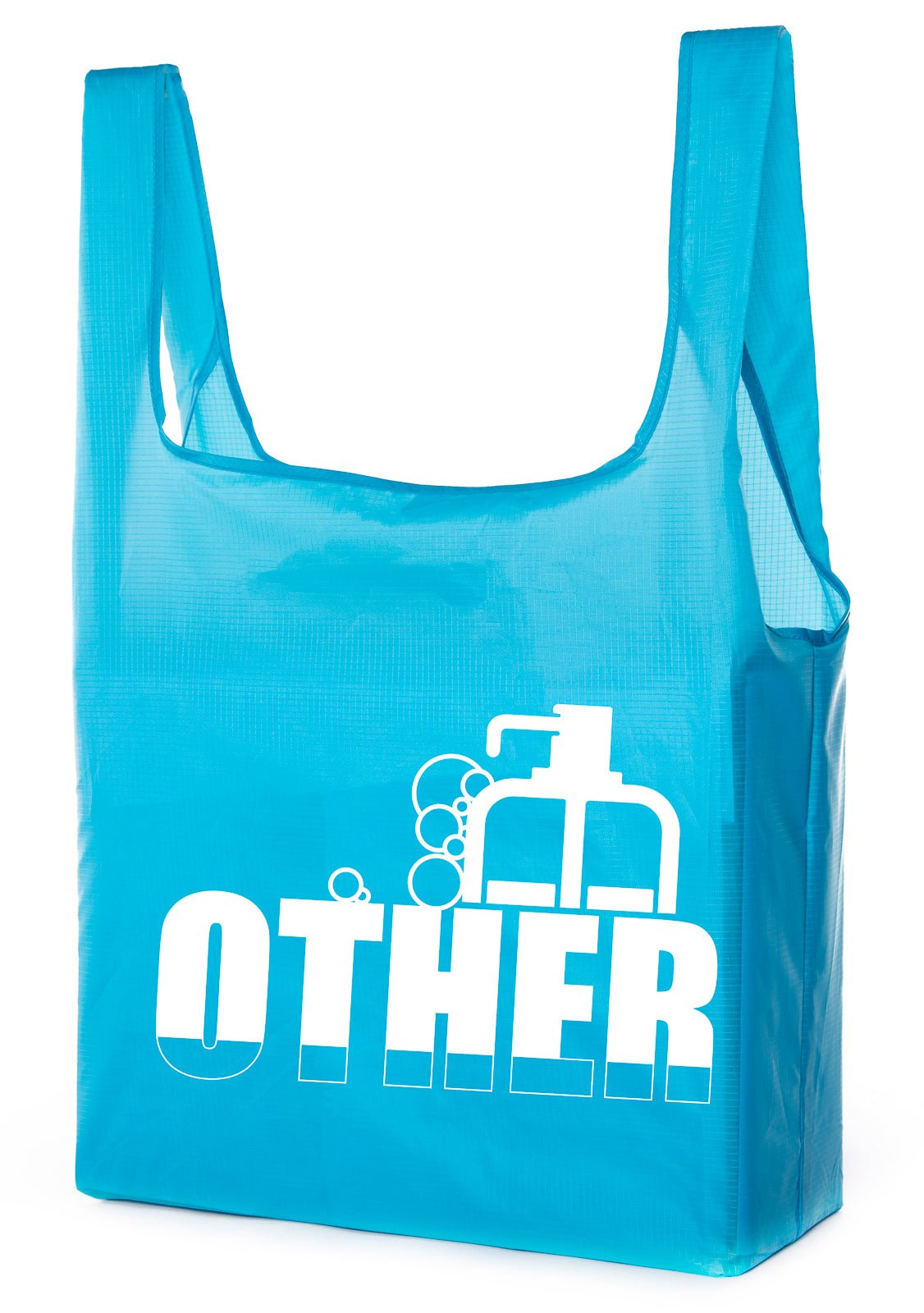 Grocery-Themed Jumbo Foldable Shopping Bag - Mato & Hash