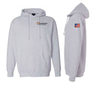 Guardian Pest Control Heavyweight Hooded Sweatshirt with Flag Patch - Mato & Hash