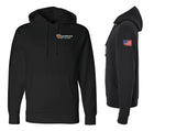 Guardian Pest Control Heavyweight Hooded Sweatshirt with Flag Patch