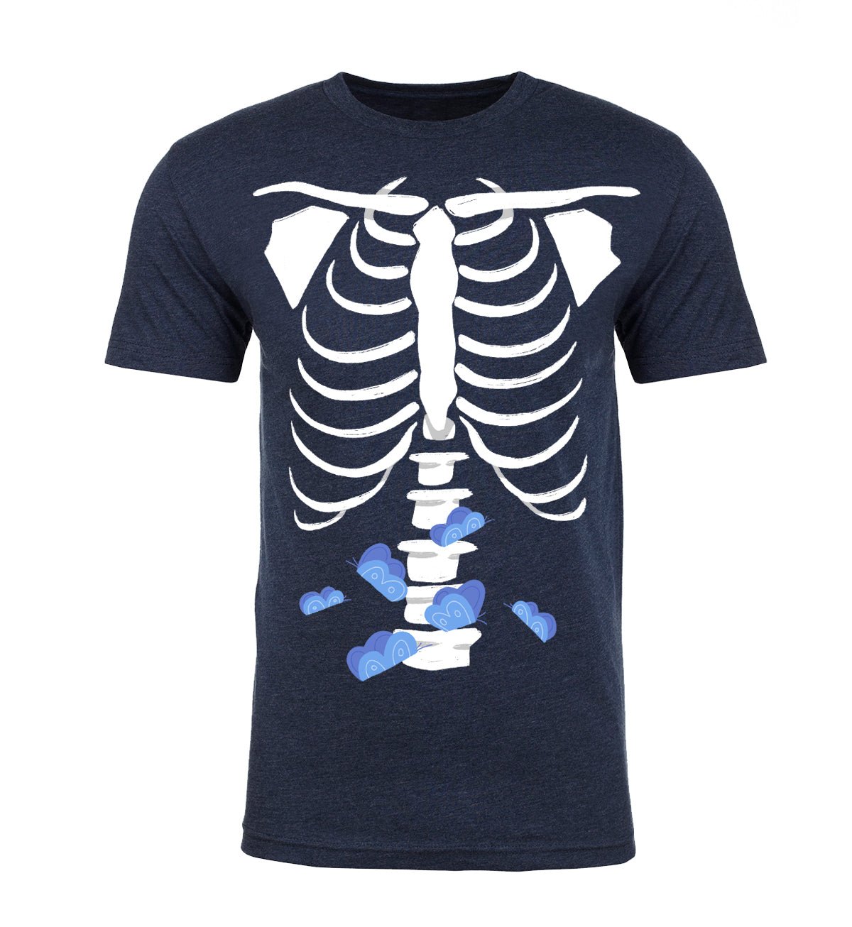 Halloween Butterflies in Skeleton Unisex T Shirts - Mato & Hash