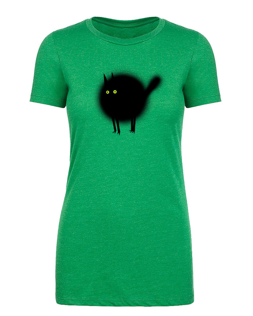 Halloween Spooked Cat Womens T Shirts - Mato & Hash
