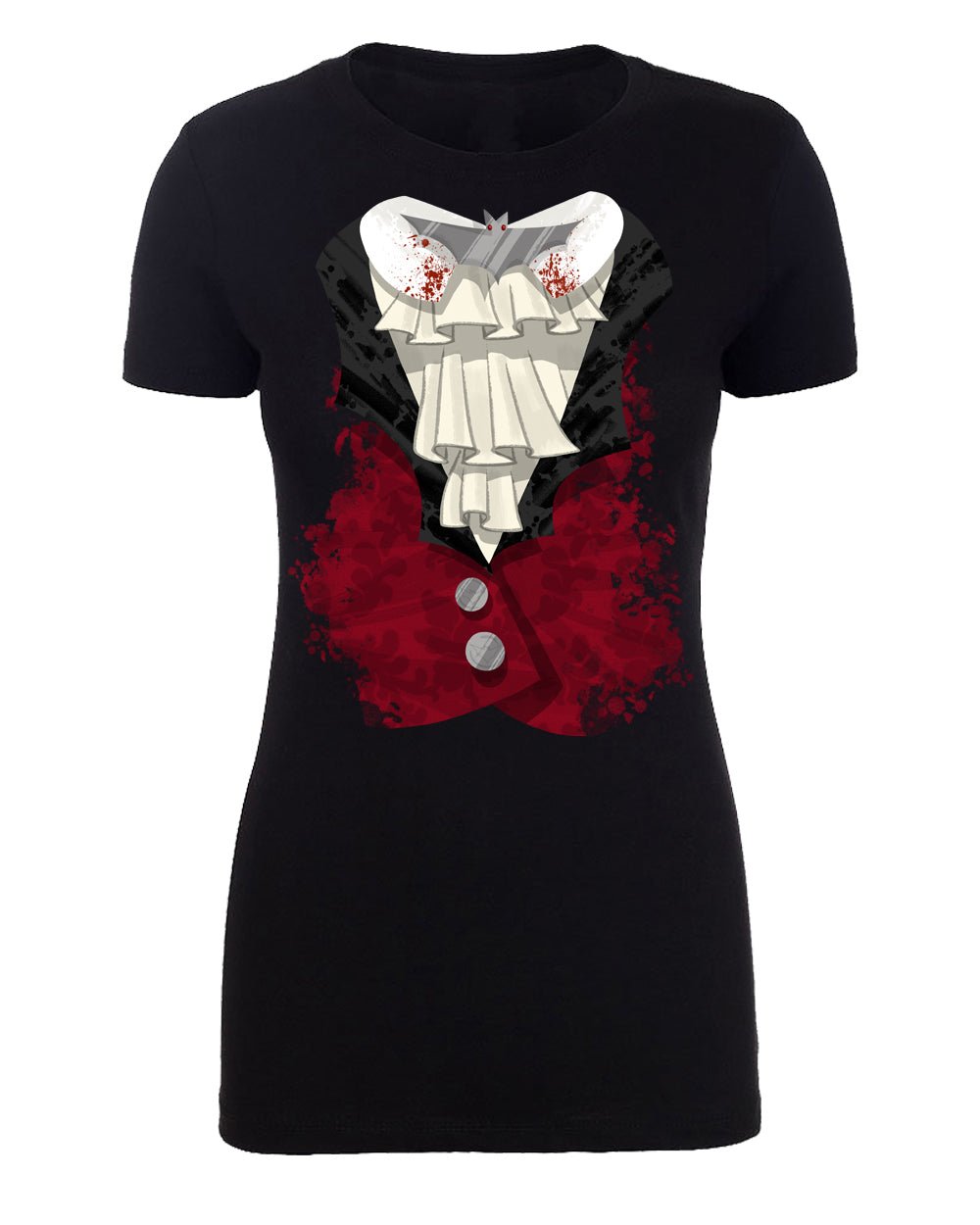 Halloween Vampire Costume Womens T Shirts - Mato & Hash