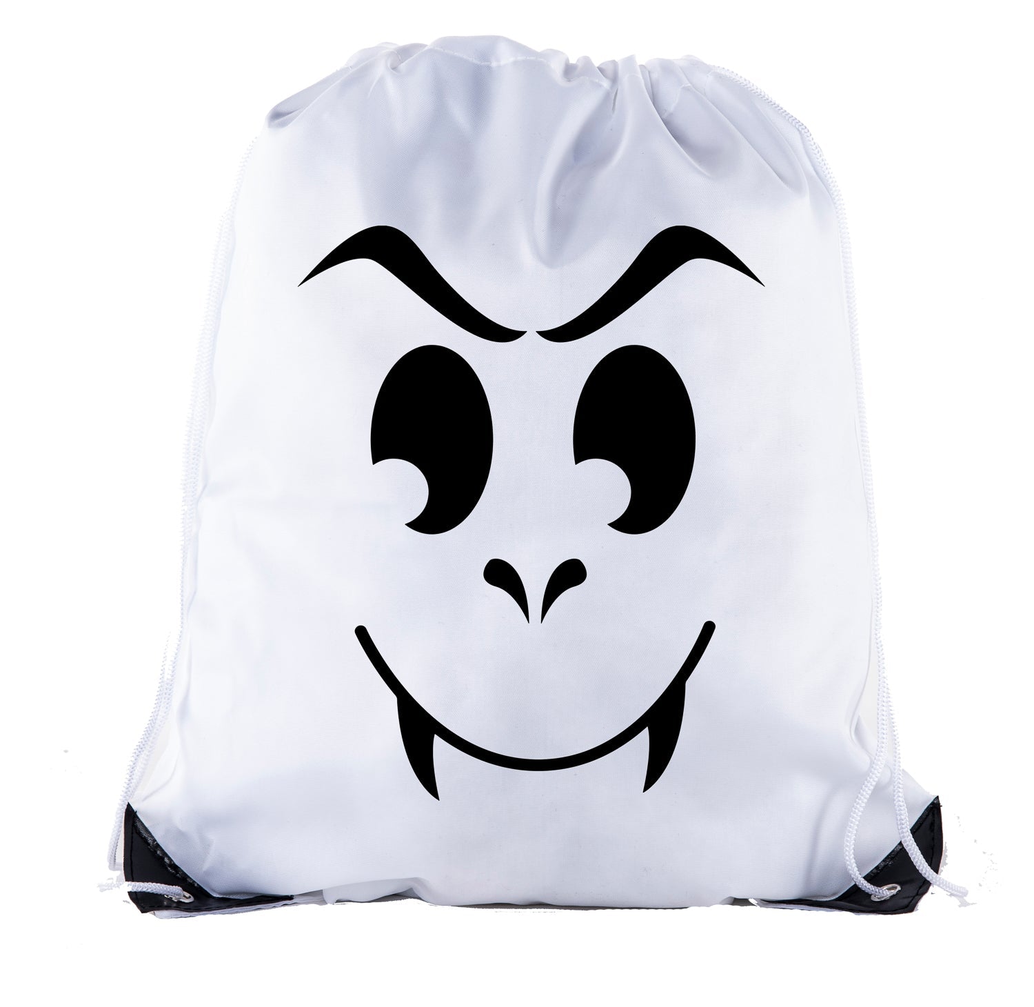 Halloween Vampire Polyester Drawstring Bag - Mato & Hash