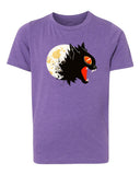 Halloween Vintage Cat & Moon Kids T Shirts - Mato & Hash