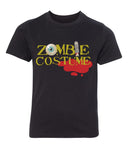 Halloween Zombie Costume Kids T Shirts