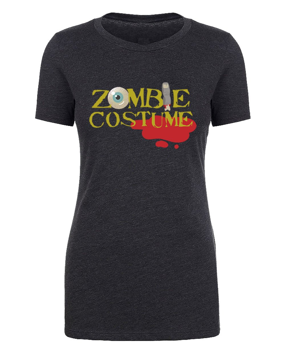 Halloween Zombie Costume Womens T Shirts - Mato & Hash