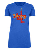 Happy 4th Fireworks Womens T Shirts - Mato & Hash