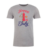 Happy 4th of July Unisex T Shirts - Mato & Hash