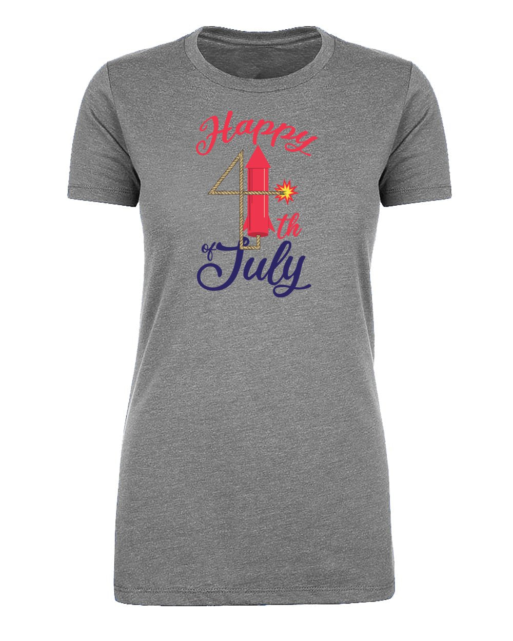 Happy 4th of July Womens T Shirts - Mato & Hash