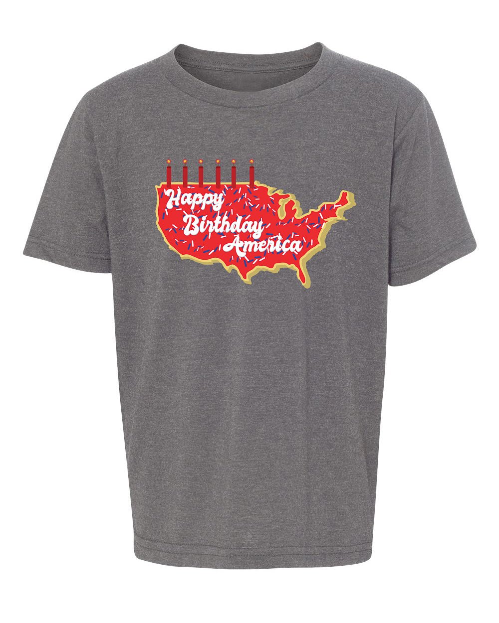 Happy Birthday America Kids 4th of July T Shirts - Mato & Hash