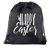 Happy Easter Full Color Polyester Drawstring Bag - Mato & Hash