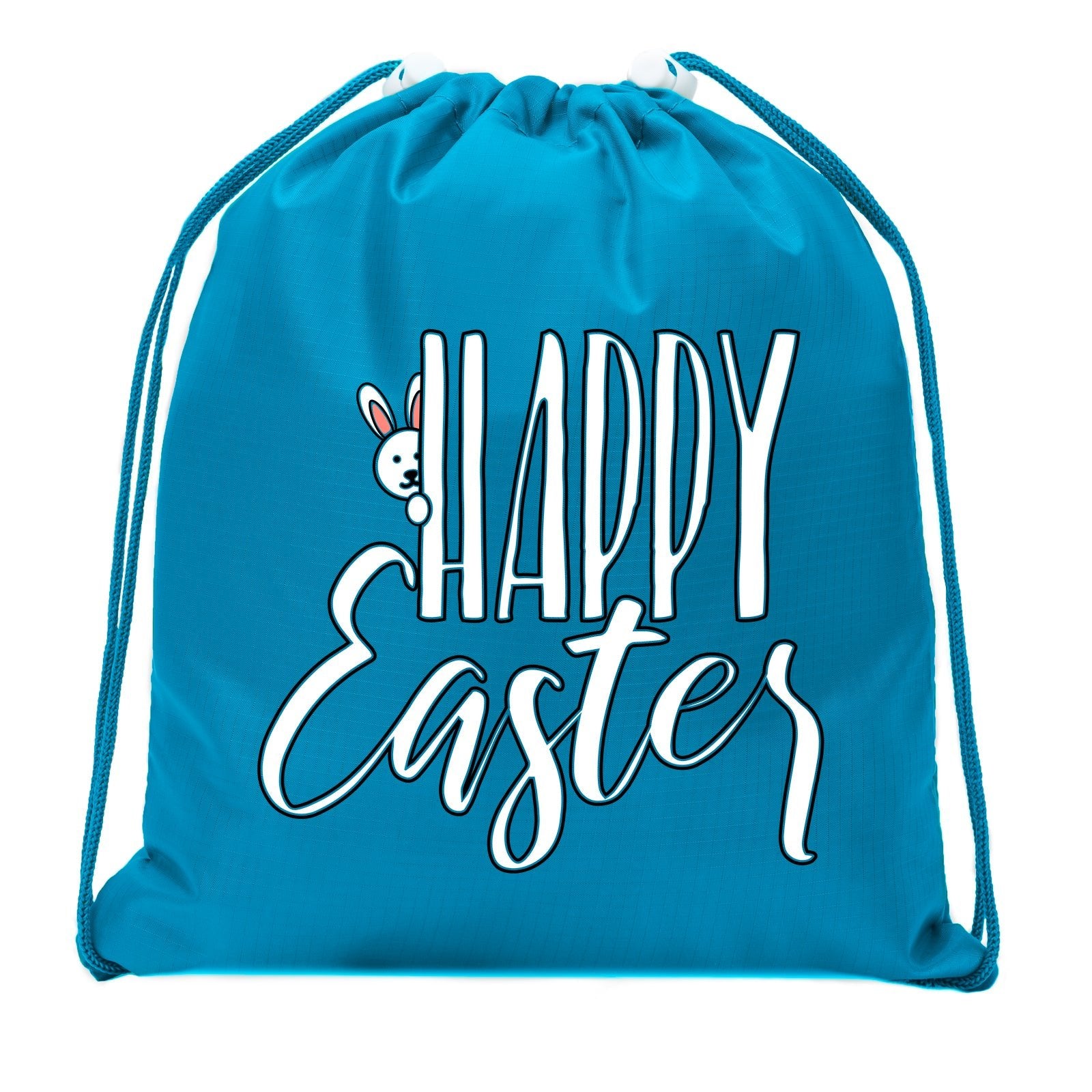 Happy Easter Mini Polyester Drawstring Bag - Mato & Hash