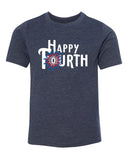 Happy Fourth Kids T Shirts