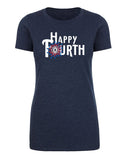 Happy Fourth Womens T Shirts