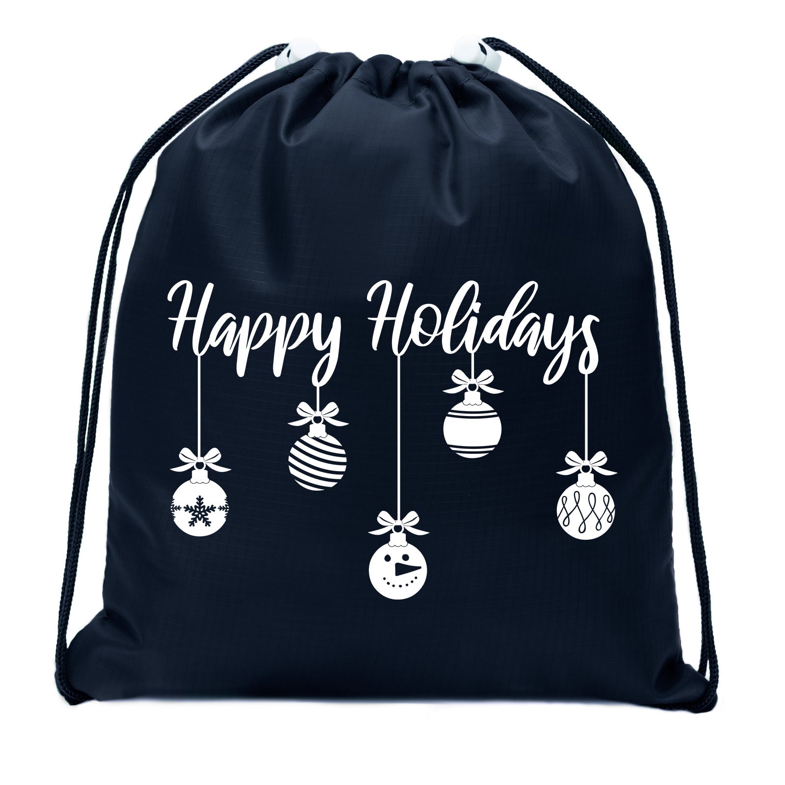 Holiday Colour-In Drawstring Bag –