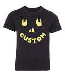 Happy Jack o Lantern Custom Kids Halloween T Shirts