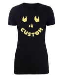 Happy Jack o Lantern Custom Womens Halloween T Shirts - Mato & Hash