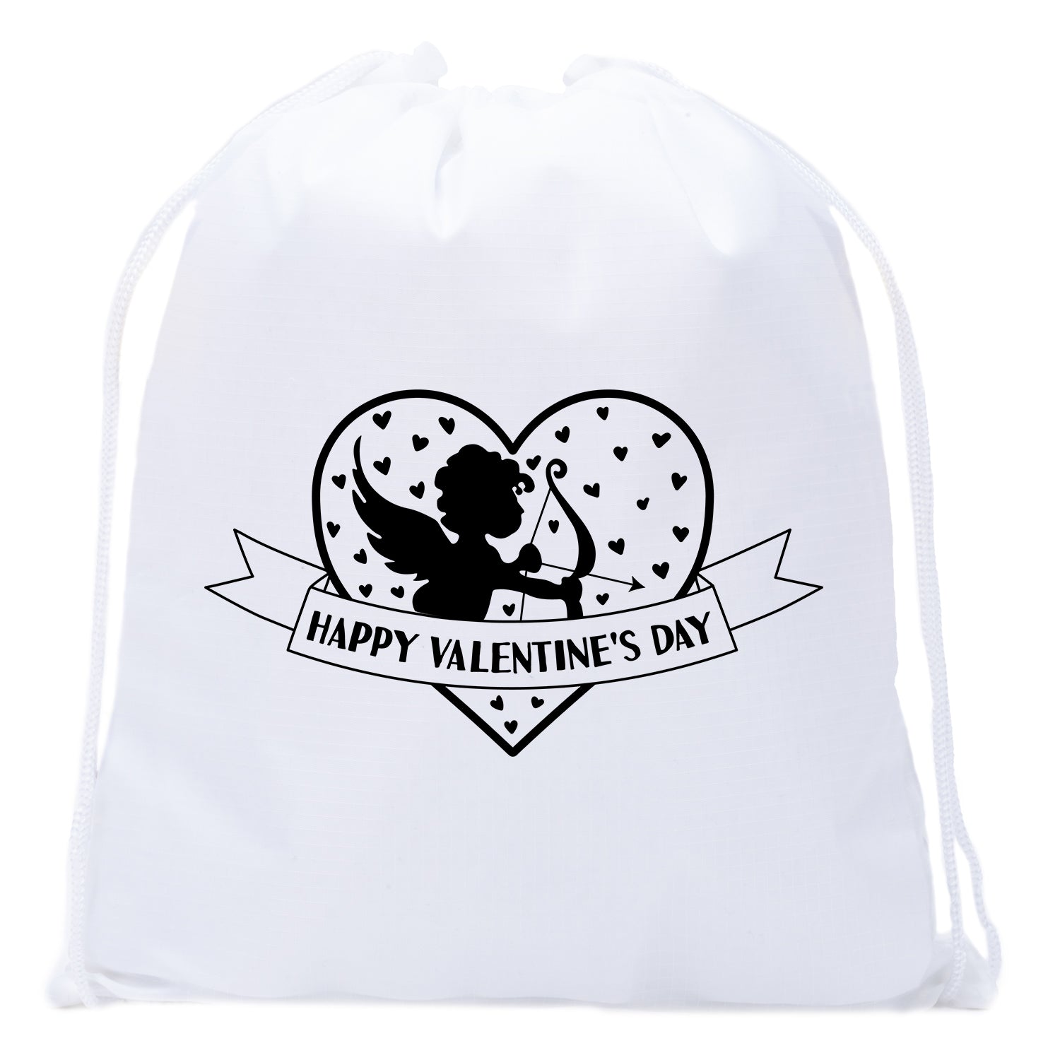 Valentine's Day Bags, Mini Drawstring Cinch Backpacks, Valentines