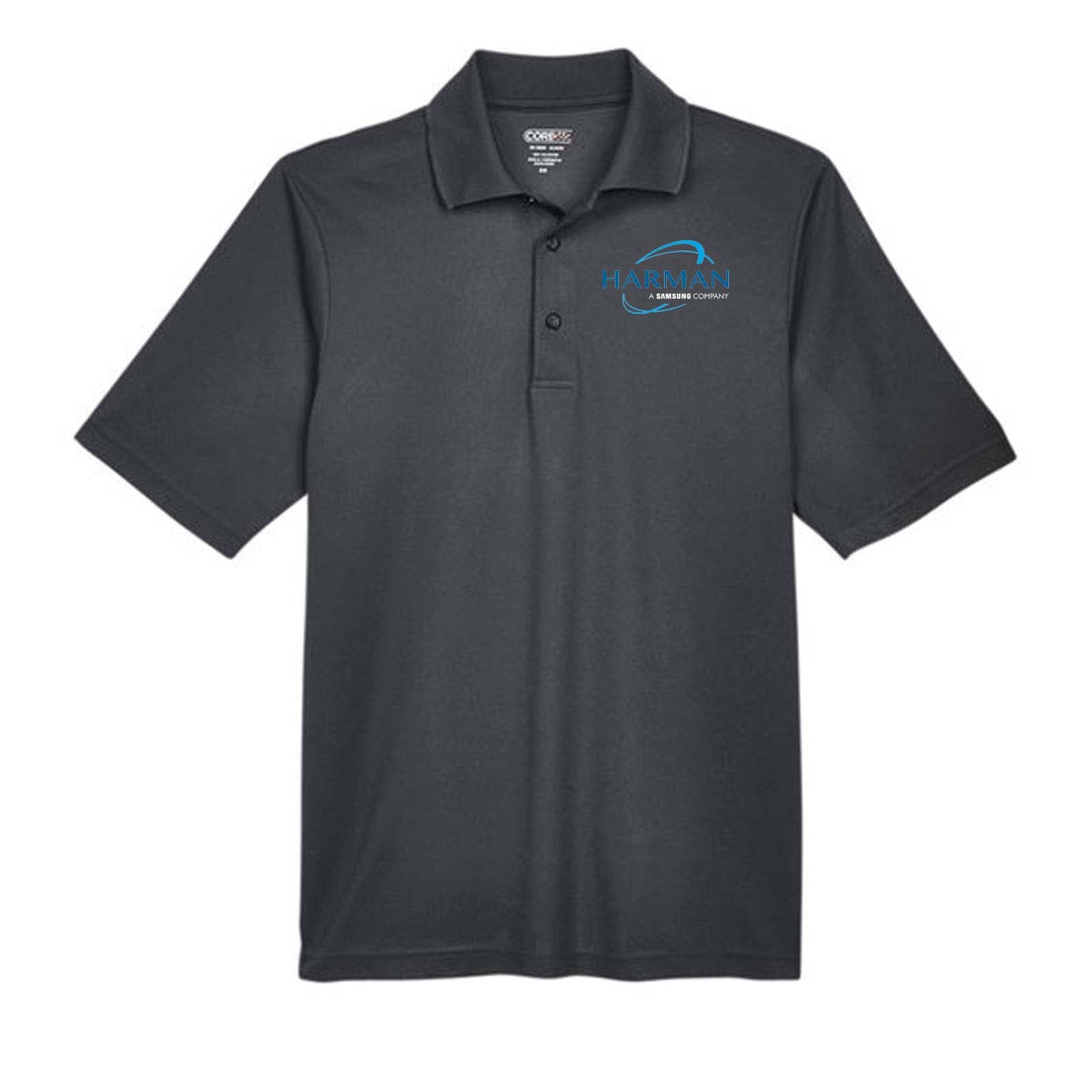 Harman Embroidered Core 365 Men's Origin Performance Piqué Polo - Mato & Hash