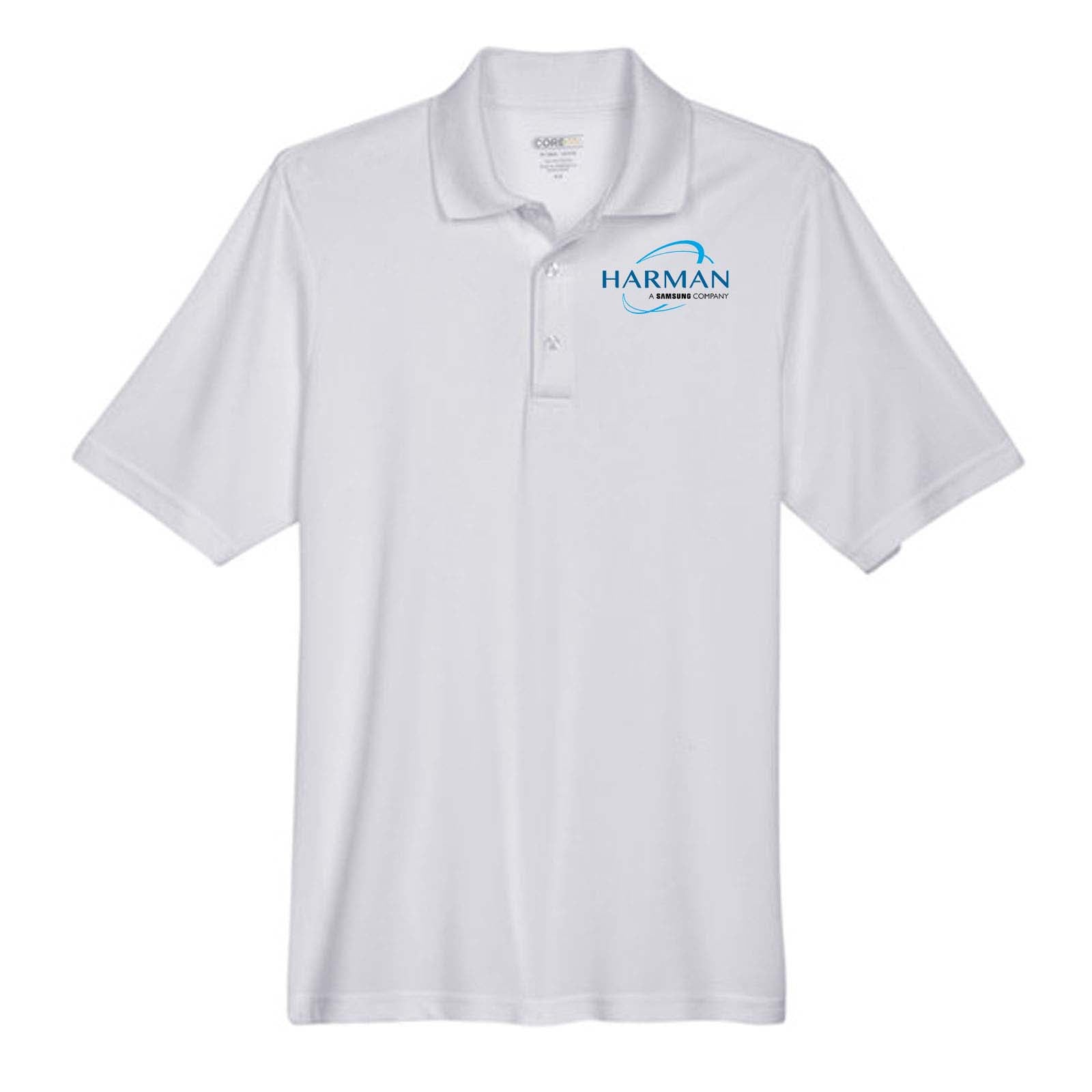 Harman Embroidered Core 365 Men's Origin Performance Piqué Polo - Mato & Hash