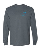 Harman Embroidered Gildan DryBlend® Men's 50/50 Long Sleeve T-Shirt - Mato & Hash