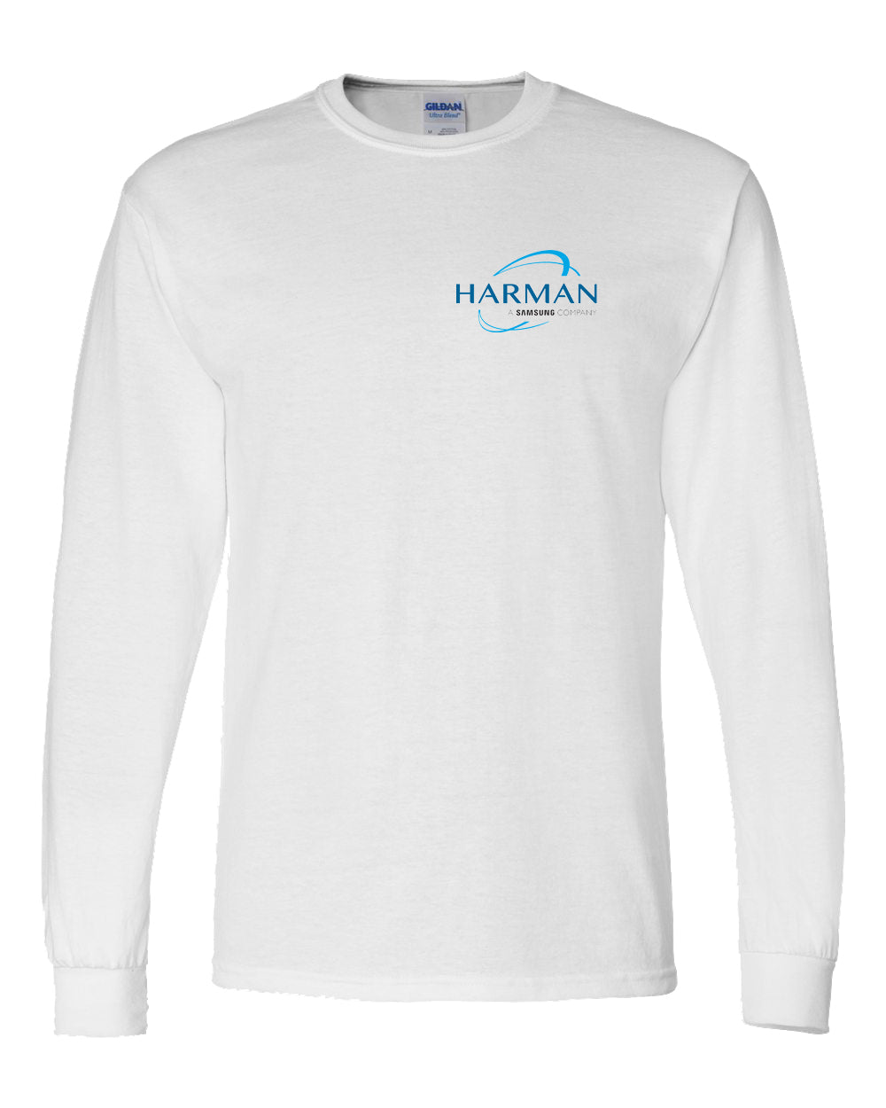Harman Embroidered Gildan DryBlend® Men's 50/50 Long Sleeve T-Shirt - Mato & Hash