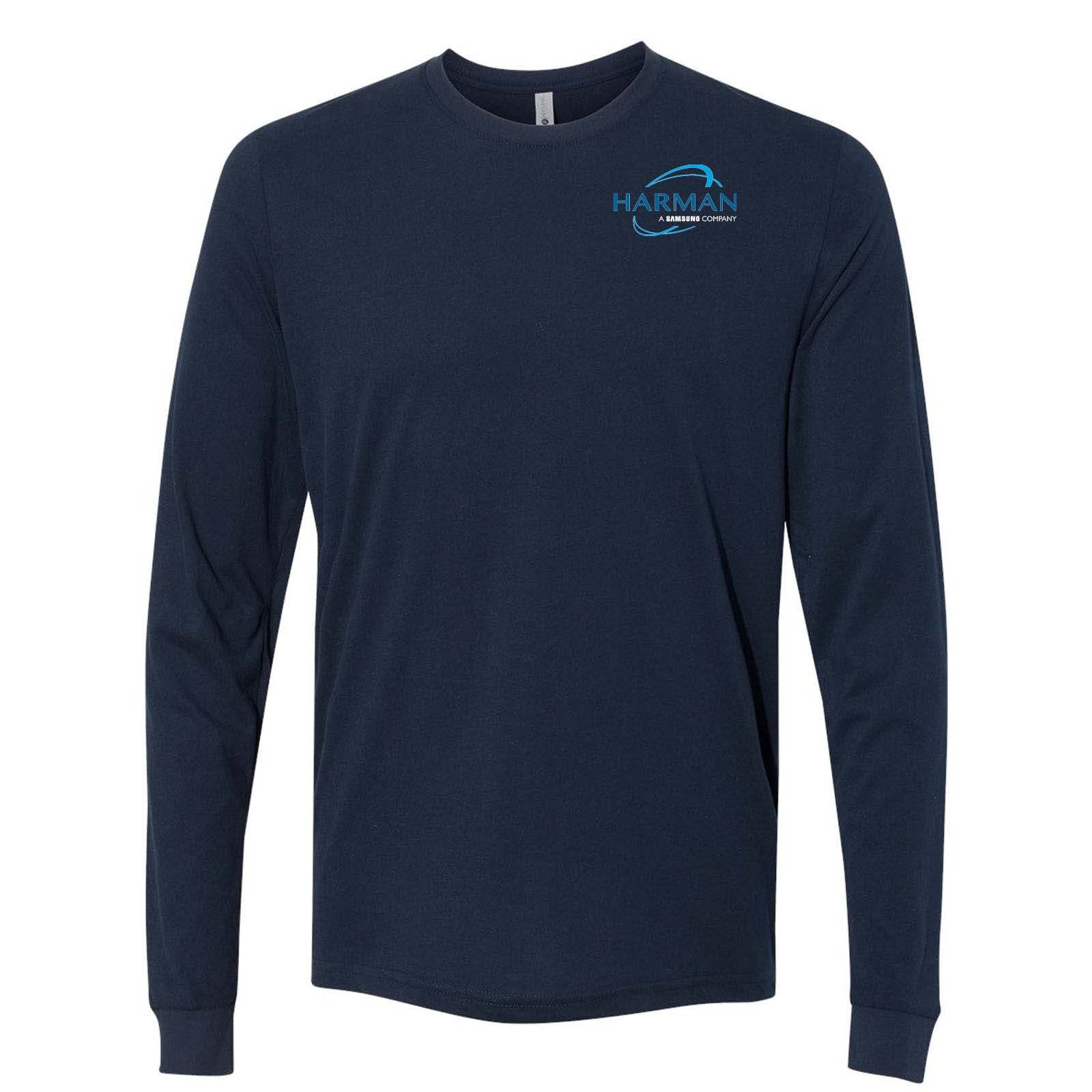 Harman Embroidered Next Level Sueded Long Sleeve Crew - Mato & Hash