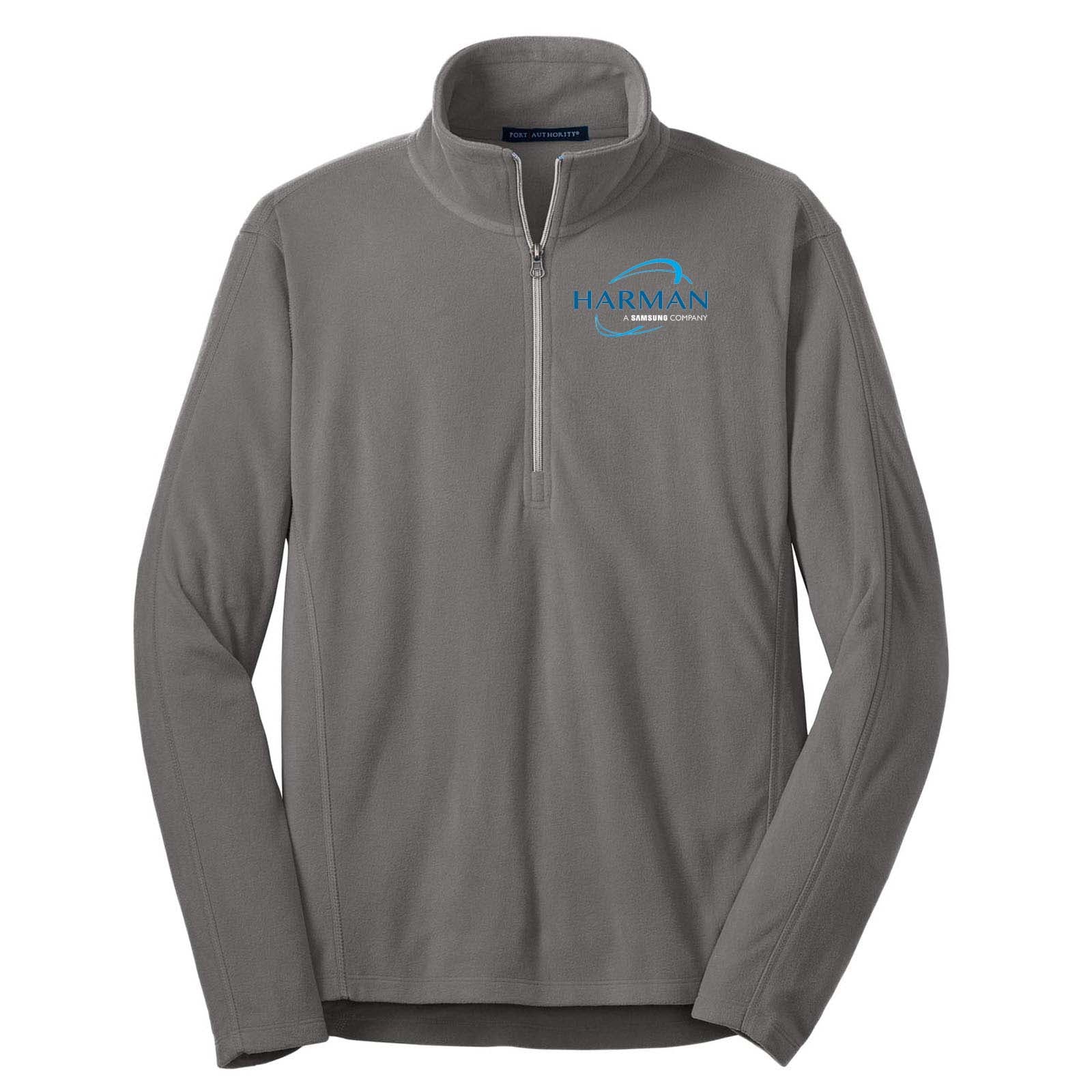 Harman Embroidered Port Authority® Microfleece 1/2-Zip Pullover - Mato & Hash
