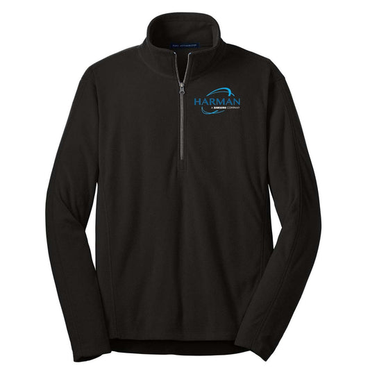 Harman Embroidered Port Authority® Microfleece 1/2-Zip Pullover - Mato & Hash