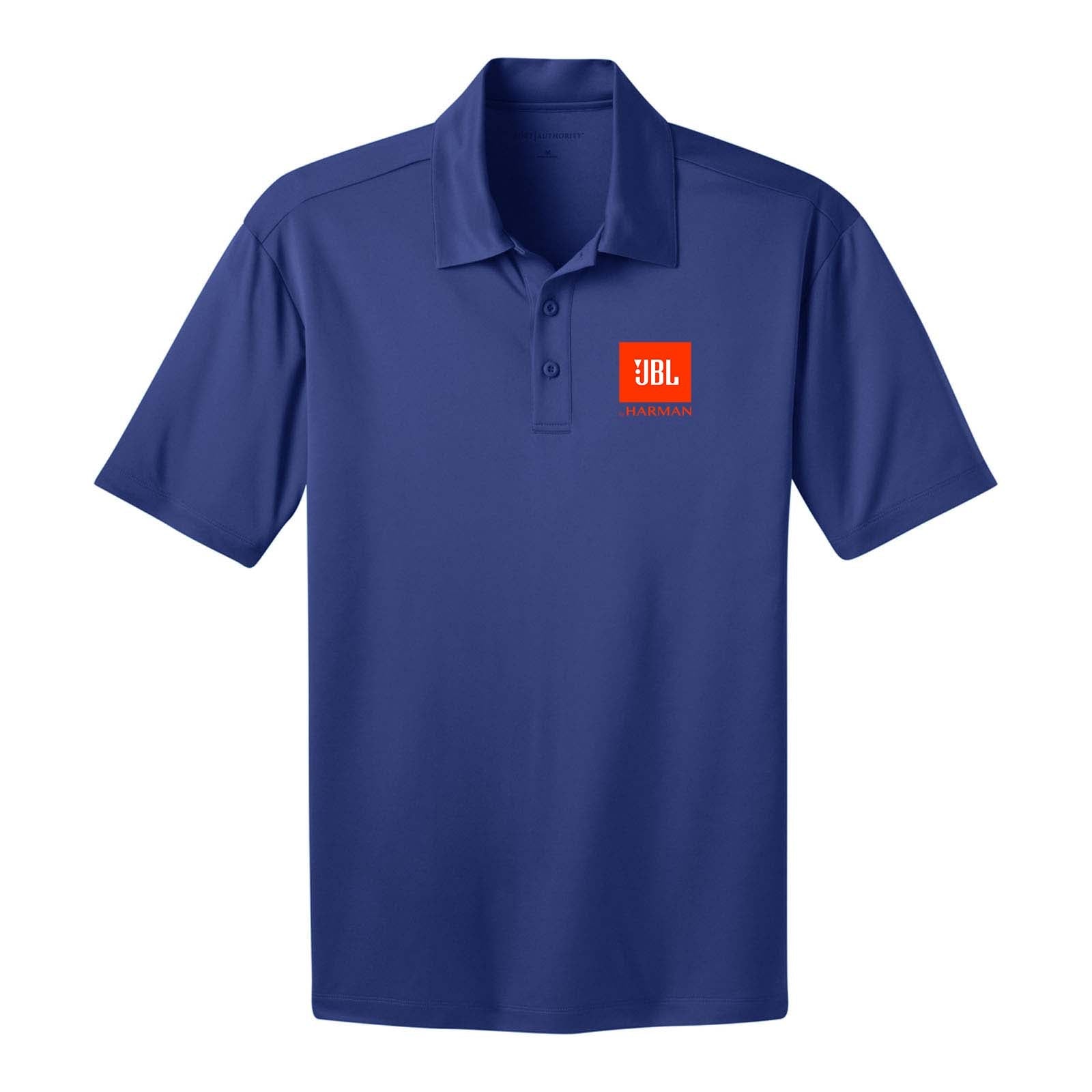 Harman Port Authority Men's Silk Touch 100% Polyester Performance Polo T-Shirt - Mato & Hash