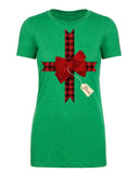 "Hers" Ribbon & Bow Womens Christmas T Shirts
