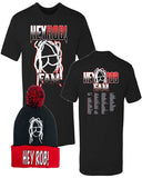 HEY ROB FAM Shirt with Names + Beanie HR ! T-Shirt INTERNATIONAL Custom orders - Mato & Hash