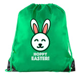 Hoppy Easter! Full Color Polyester Drawstring Bag - Mato & Hash