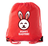 Hoppy Easter! Full Color Polyester Drawstring Bag
