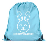Hoppy Easter! Polyester Drawstring Bag - Mato & Hash