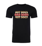 Hot Dogs & Dad Bods Unisex T Shirts - Mato & Hash