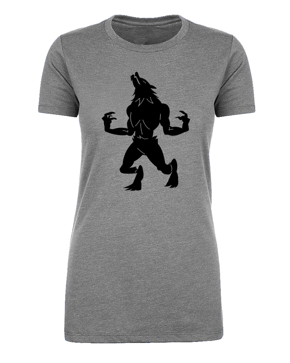 Howling Werewolf Womens Halloween T Shirts - Mato & Hash