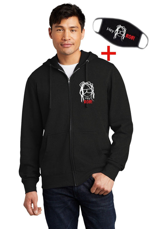 HR ! Full Zip HOODIE+ MASK COMBO USA - Mato & Hash