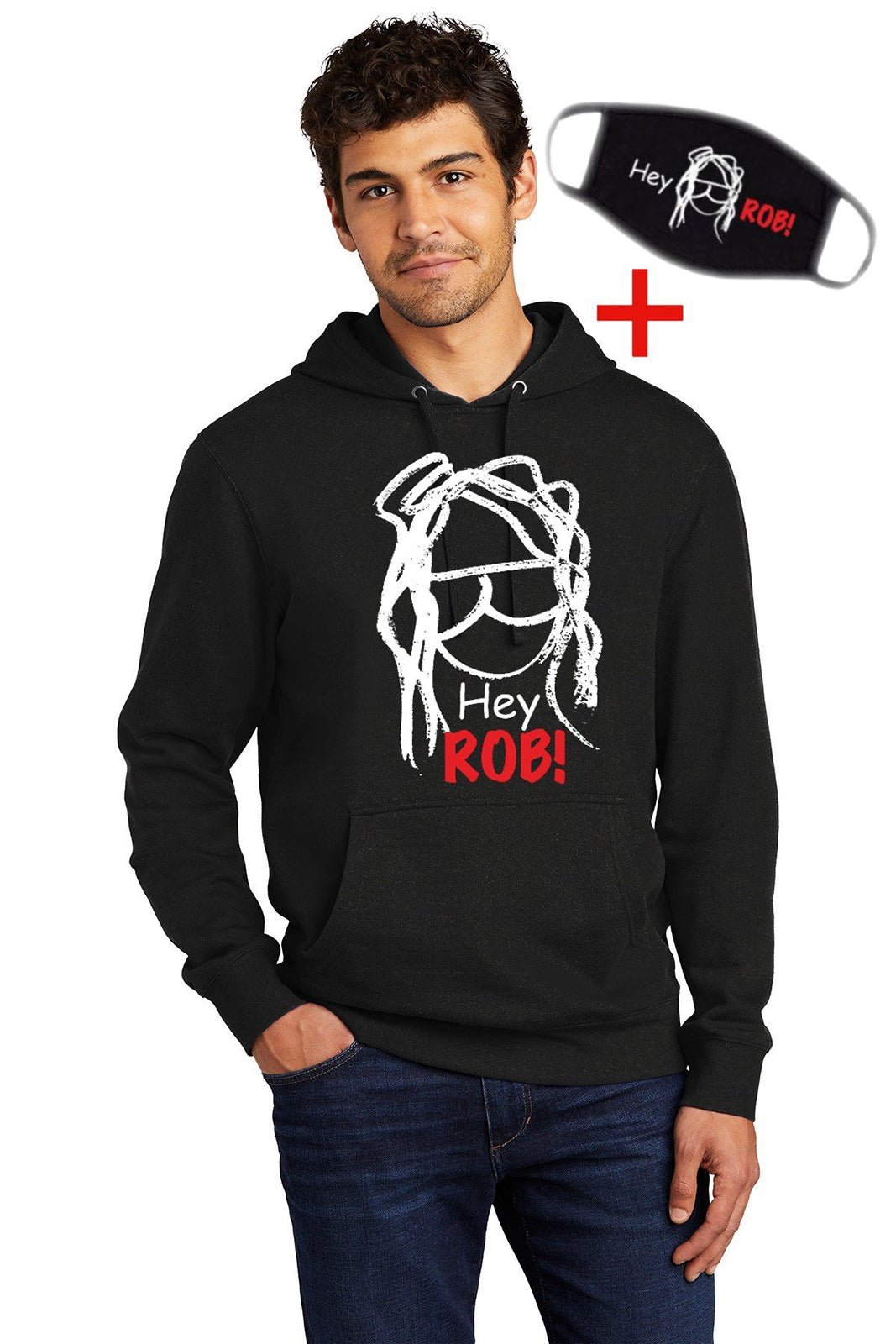 HR ! Pull Over HOODIE + MASK COMBO USA - Mato & Hash