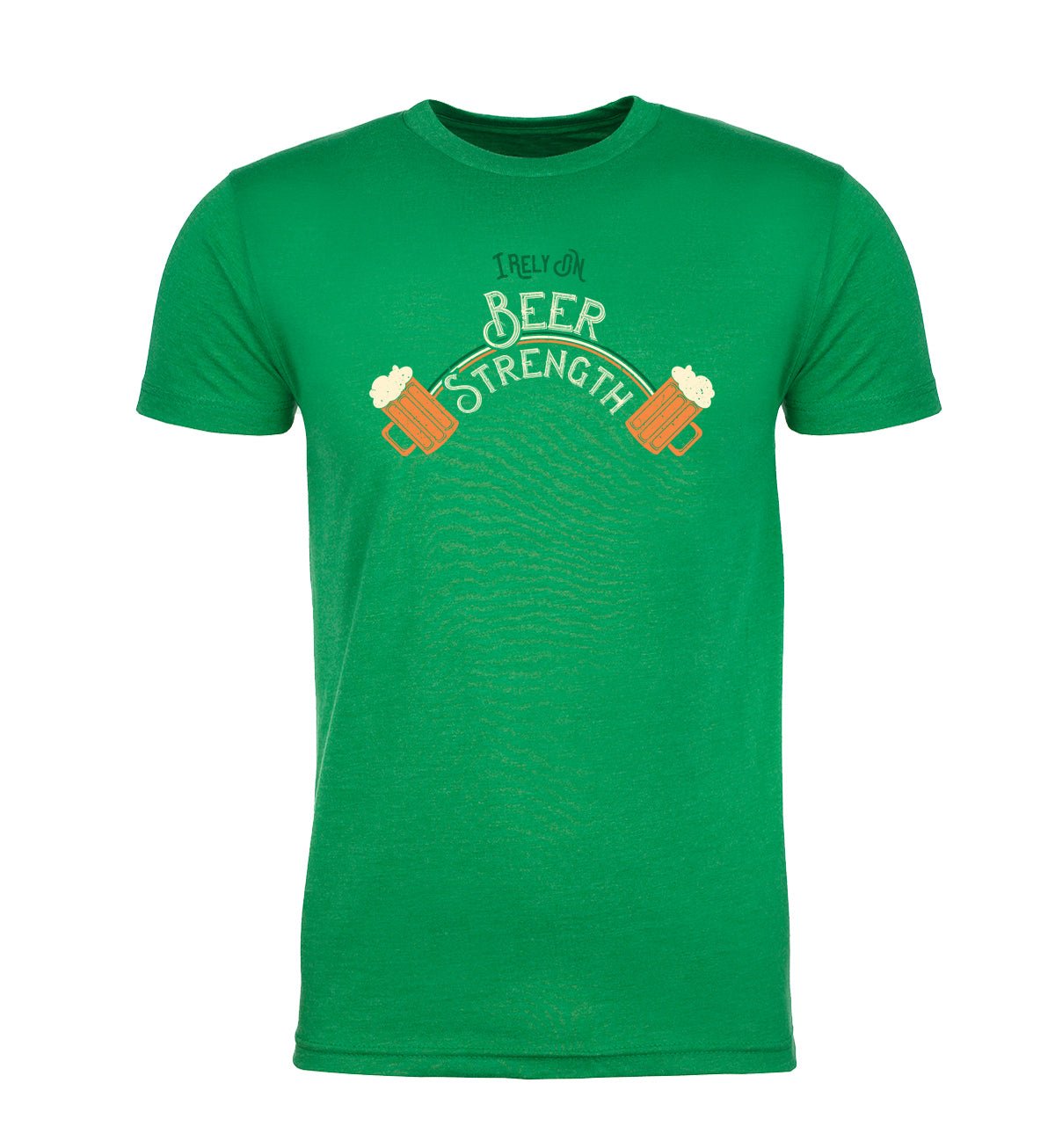 I Rely on Beer Strength Unisex St. Patrick's Day T Shirts - Mato & Hash