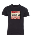 I Stormed Area 51 Kids Alien T Shirts