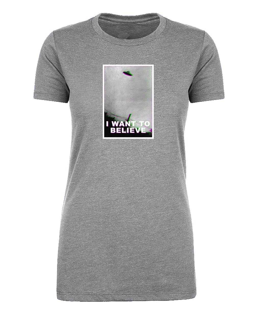 I Want To Believe Womens T Shirts - Mato & Hash