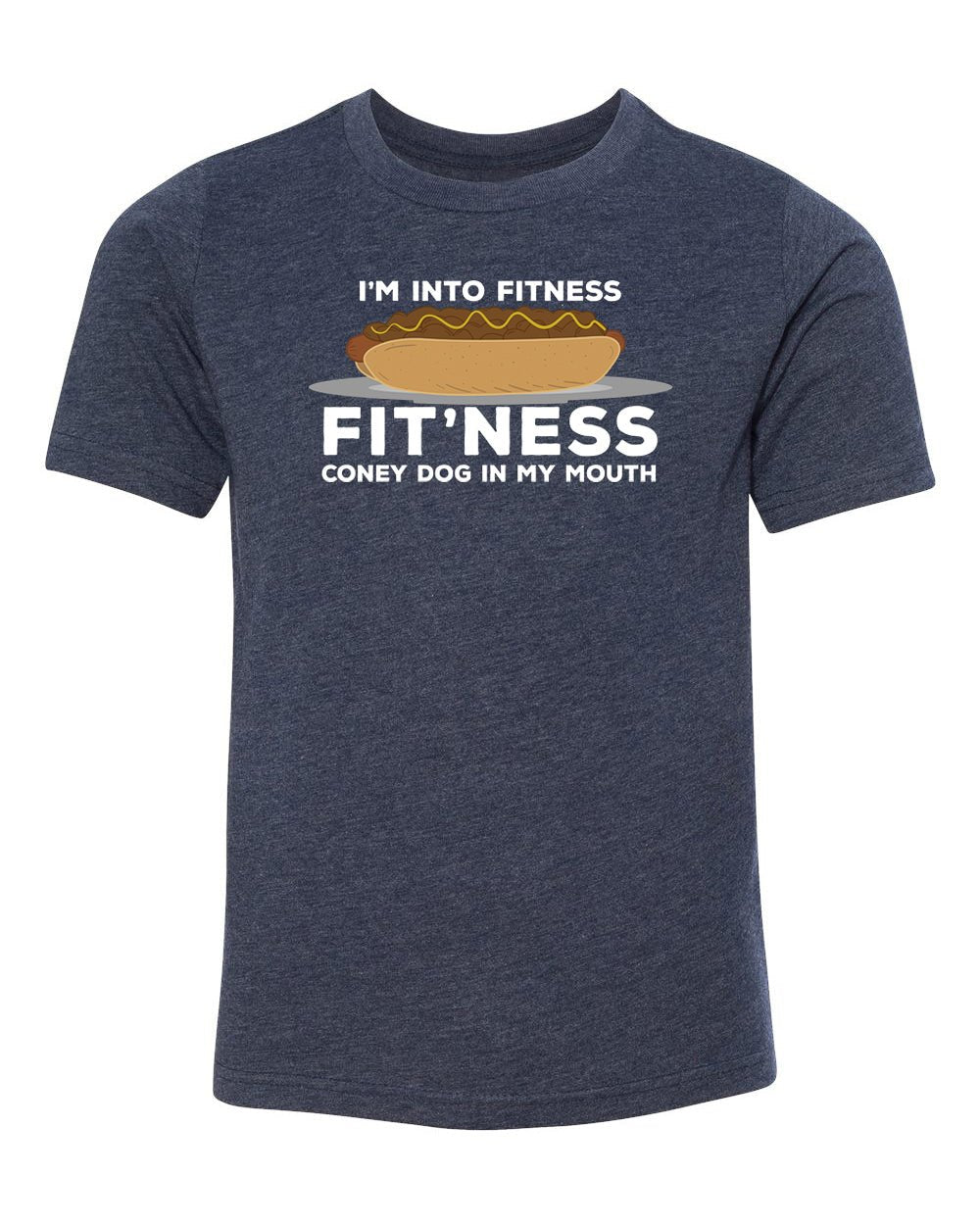 I'm Into Fitness - Fit'ness Coney Dog in My Mouth - Kids T Shirts - Mato & Hash
